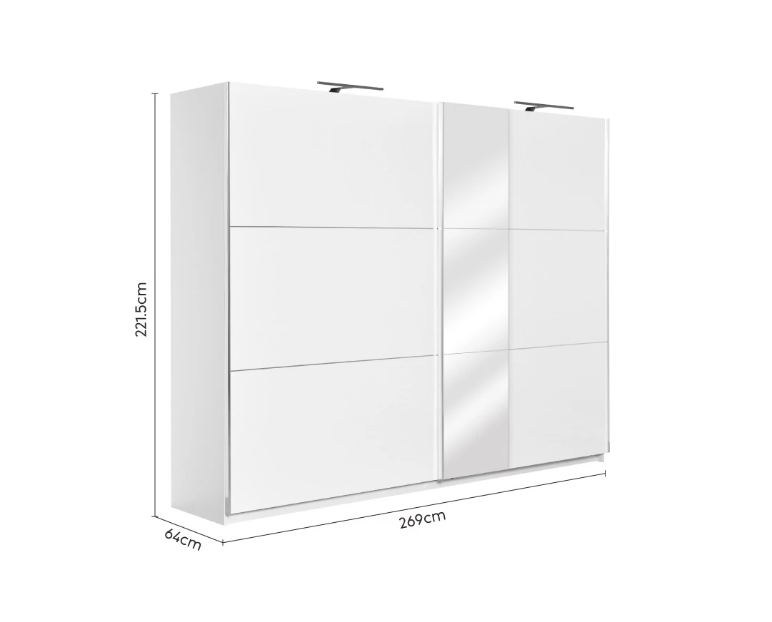 ELEGANCE LINE Američki plakar AP 270 O - Slika 4